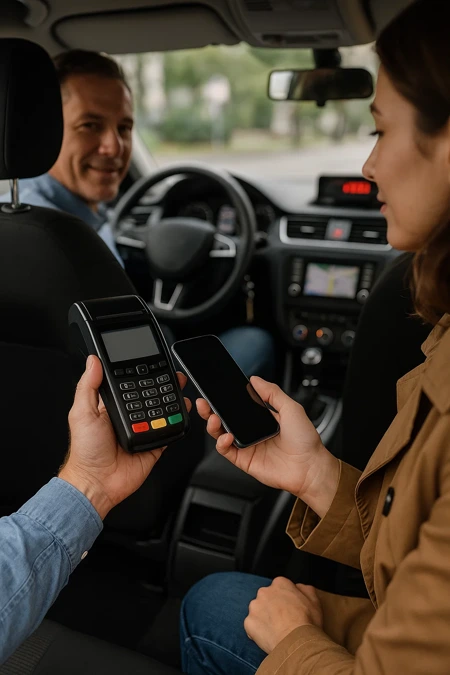 Innovative payment systems in taxi services