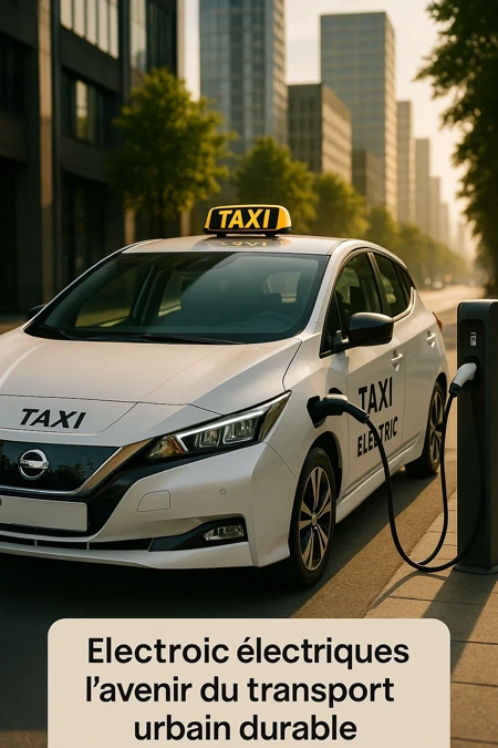 Taksi na električni pogon u urbanom okruženju