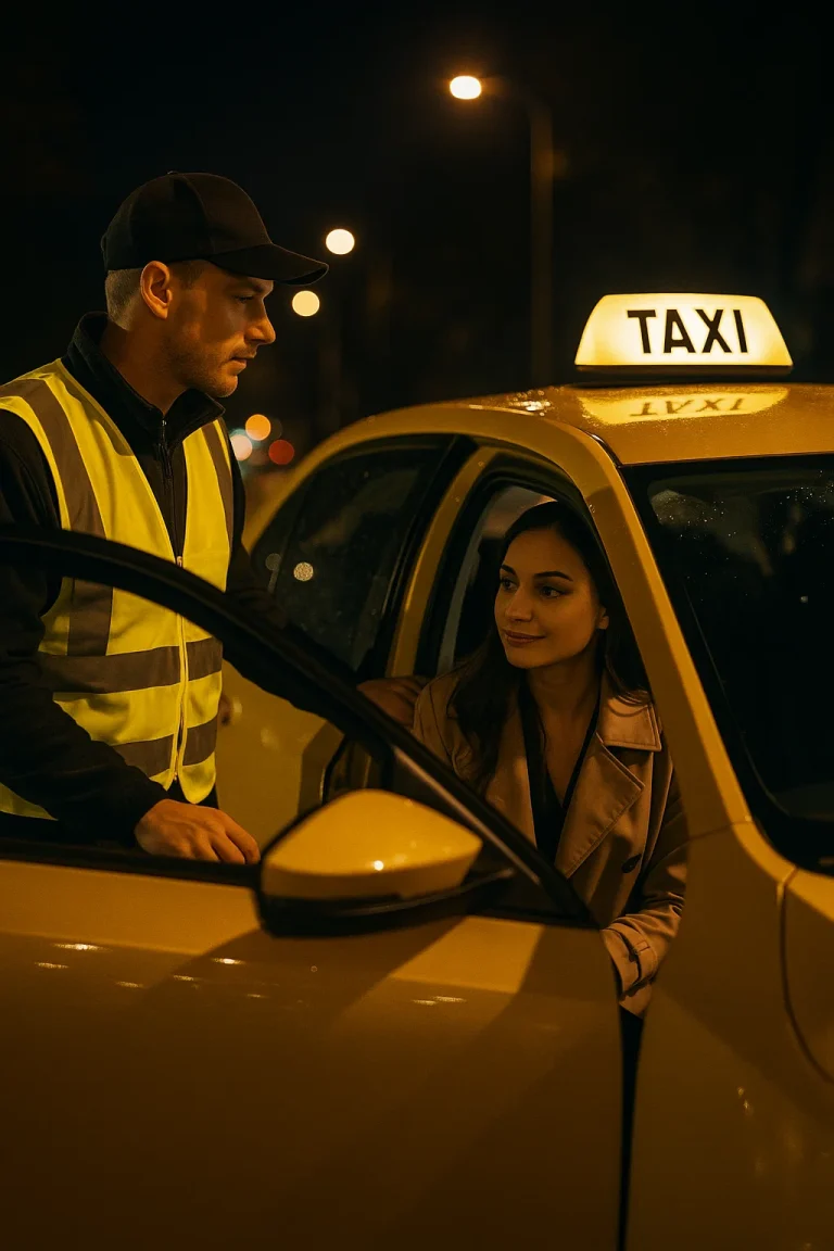 Comment les taxis contribuent à la sécurité des passagers la nuit